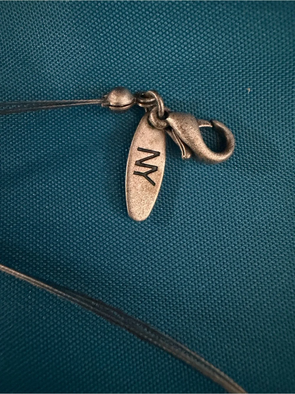 NY & Co. Beige Stone Pendant Multi-Strand Necklace